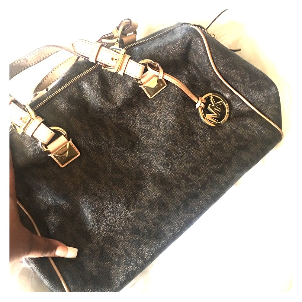 Brown Satchel Style Bag